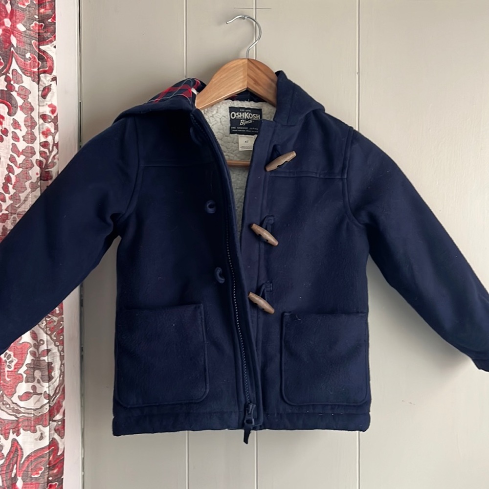 Toddler pea coat